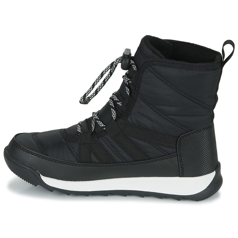 Sorel YOUTH WHITNEY II SHORT LACE WP Nero Scarpe da neve Bambino - 4